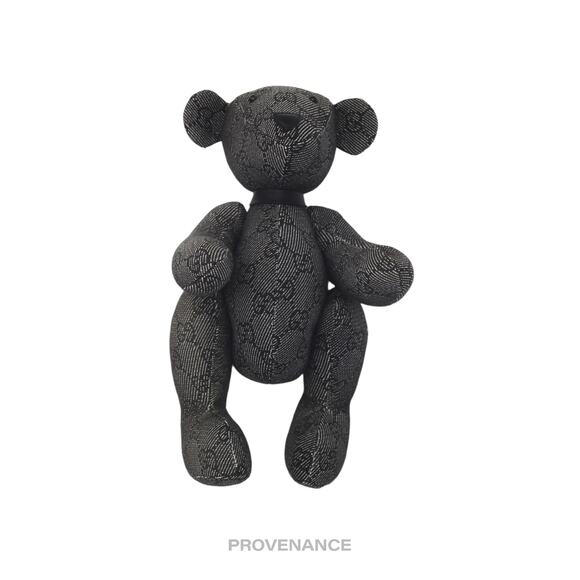 🔴 Gucci Teddy Bear - Charcoal GG Canvas - Picture 5 of 8